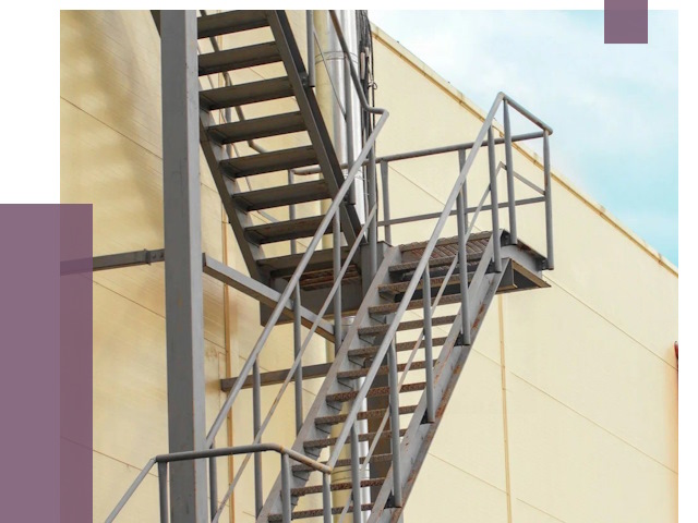 Пожарные лестницы в Спасске-Дальнем от 12416 руб. — монтаж и продажа | ПРОЛЁТ-Спс