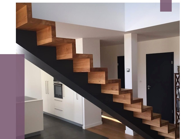 Изготовление деревянных лестниц в Спасске-Дальнем от 87950 руб. | ПРОЛЁТ-Спс