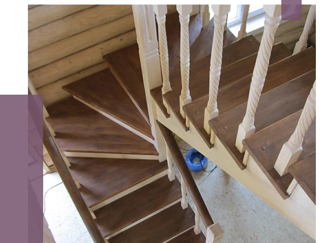 Реставрация деревянных лестниц в Спасске-Дальнем от 4346 руб.