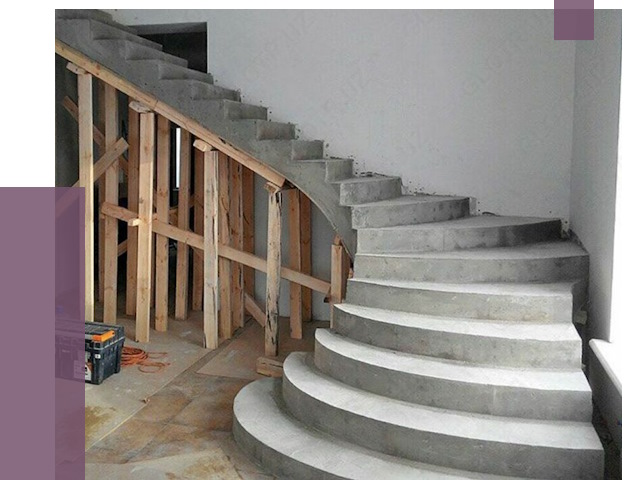 Изготовление бетонных лестниц под ключ в Спасске-Дальнем от 20177 руб. | ПРОЛЁТ-Спс