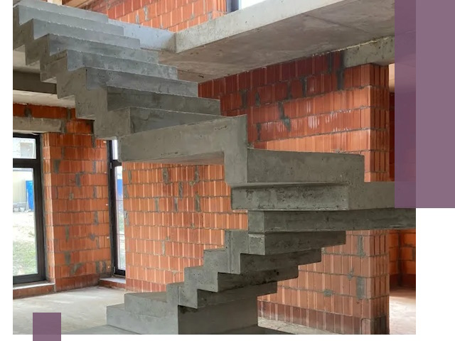 Изготовление бетонных лестниц под ключ в Спасске-Дальнем