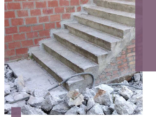 Демонтаж бетонных лестниц в Спасске-Дальнем: быстро и безопасно