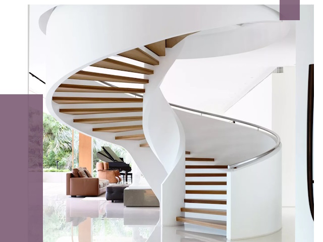 Винтовые лестницы в Спасске-Дальнем под ключ от 49148 руб. | ПРОЛЁТ-Спс