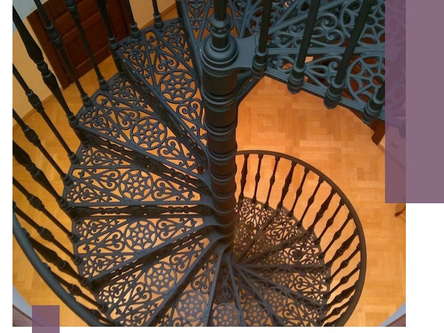 Винтовые лестницы под ключ в Спасске-Дальнем: производство и монтаж