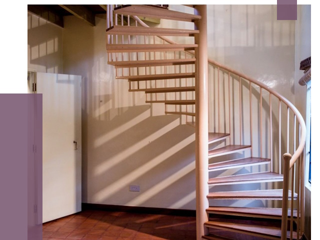 Изготовление винтовых лестниц на заказ в Спасске-Дальнем от 77085 руб. | ПРОЛЁТ-Спс