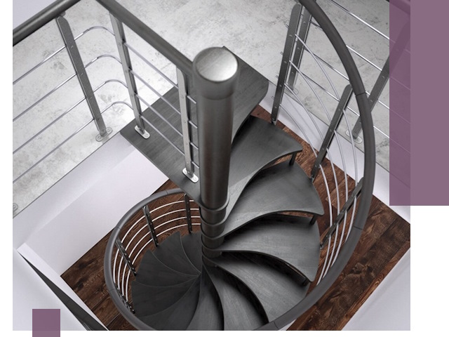 Демонтаж винтовых лестниц в Спасске-Дальнем — быстро и безопасно