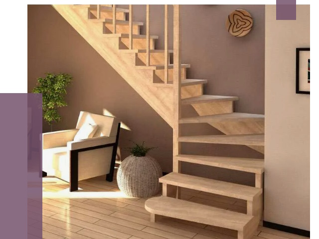 Изготовление Г-образных лестниц в Спасске-Дальнем от 19142 руб. 