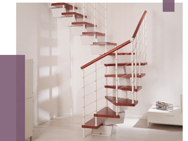 Изготовление лестниц на больцах в Спасске-Дальнем от 9830 руб. | ПРОЛЁТ-Спс