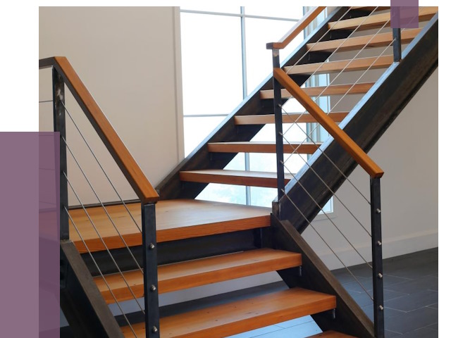 Изготовление лестниц на металлокаркасе в Спасске-Дальнем от 19142 руб. | ПРОЛЁТ-Спс