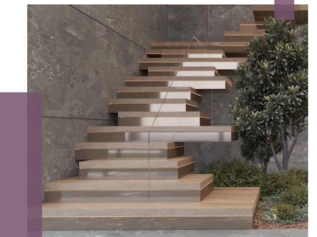 Современные лестницы в Спасске-Дальнем от 13968 руб. | ПРОЛЁТ-Спс