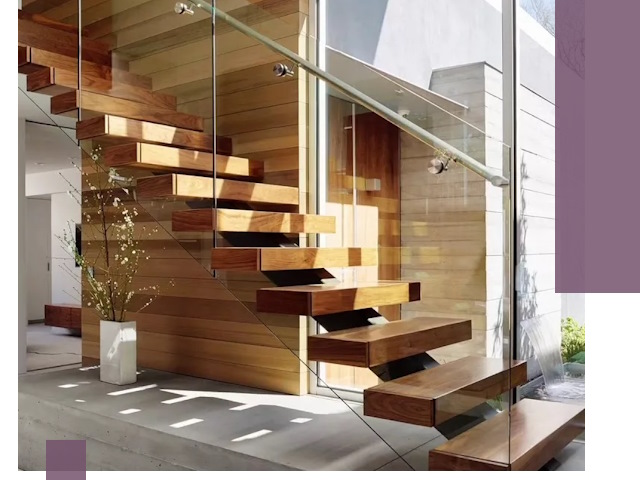 Современные лестницы на заказ в Спасске-Дальнем — изготовление и монтаж