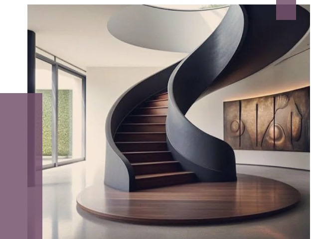 Элитные лестницы под заказ в Спасске-Дальнем от 191420 руб. — ПРОЛЁТ-Спс