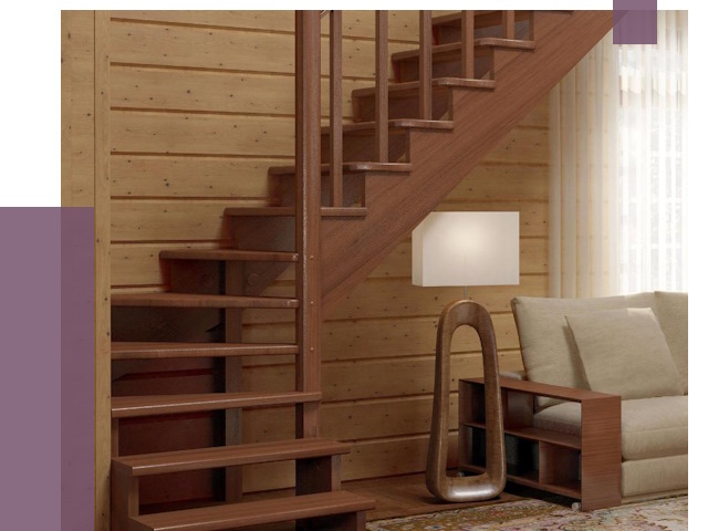 Лестницы эконом класса в Спасске-Дальнем от 18469 руб. бюджетные решения