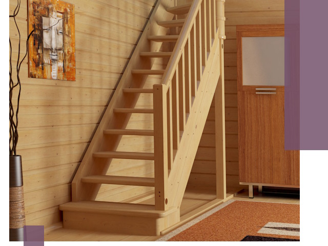 Лестницы эконом класса под ключ в Спасске-Дальнем — недорого и быстро