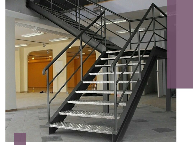 Лестницы для офиса в Спасске-Дальнем: изготовление, монтаж, демонтаж