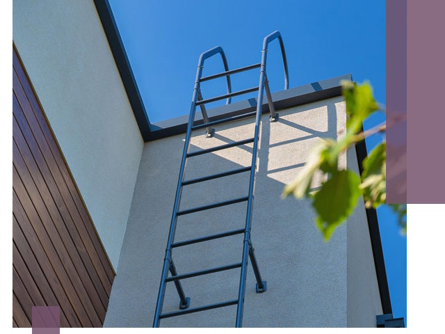 Лестницы на крышу в Спасске-Дальнем — изготовление, монтаж, демонтаж