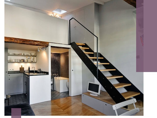 Лестницы на антресоль под ключ в Спасске-Дальнем — изготовление и монтаж