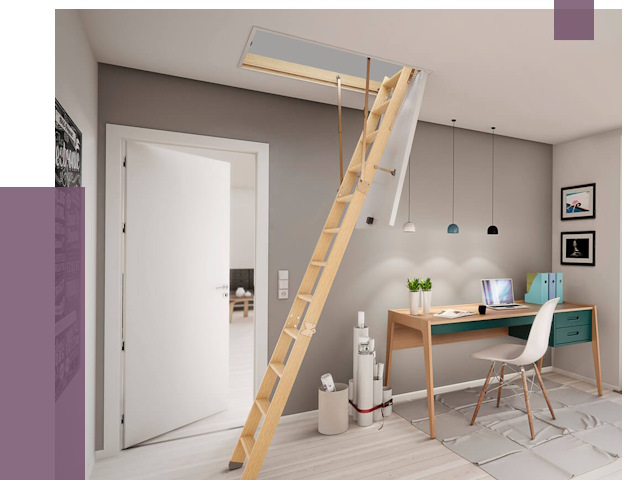 Чердачные лестницы в Спасске-Дальнем — от 14744 руб. | ПРОЛЁТ-Спс