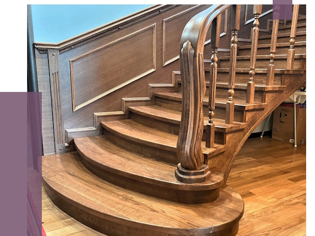 Дубовые лестницы под ключ в Спасске-Дальнем от 178486 руб. — ПРОЛЁТ-Спс