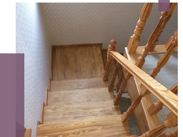 Сосновые лестницы в Спасске-Дальнем под ключ от 8174 руб.  | ПРОЛЁТ-Спс