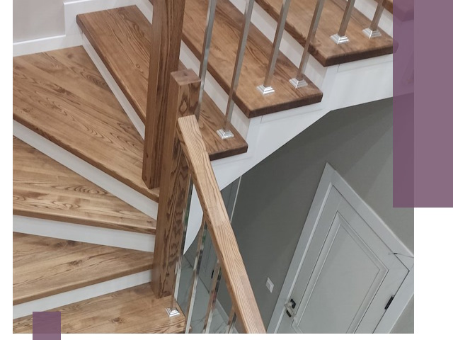 Обшивка металлических лестниц под ключ в Спасске-Дальнем