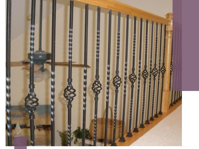 Изготовление и монтаж кованных перил в Спасске-Дальнем под ключ