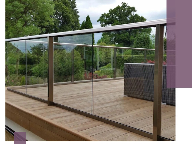 Алюминиевые перила на заказ в Спасске-Дальнем — монтаж и гарантия