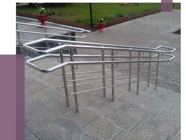 Перила для инвалидов в Спасске-Дальнем от 7677 руб. под ключ | ПРОЛЁТ-Спс