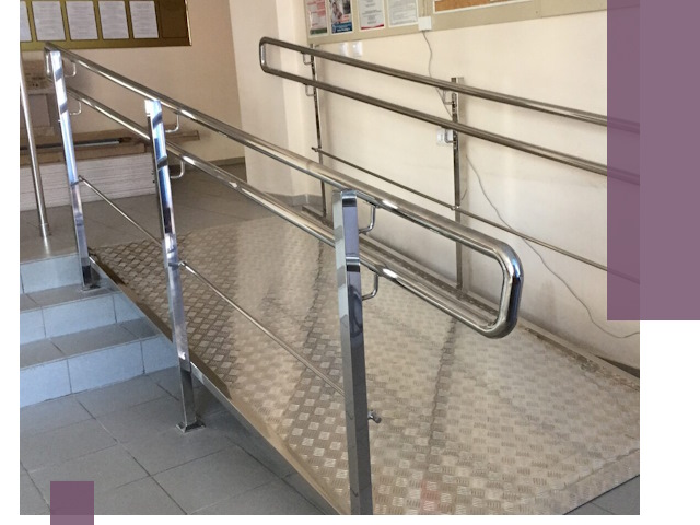 Перила для инвалидов в Спасске-Дальнем — надежные поручни и ограждения