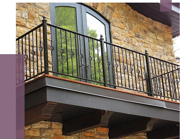 Балконные ограждения в Спасске-Дальнем от 8122 руб. — купить | ПРОЛЁТ-Спс