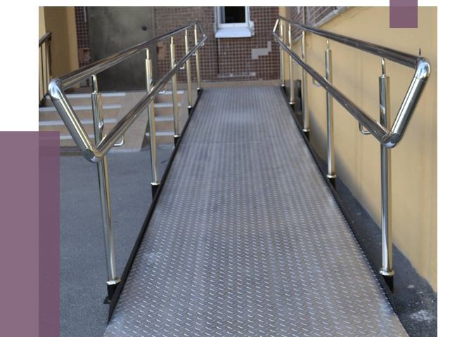 Пандусы в Спасске-Дальнем от 12416 руб. — установка для инвалидов | ПРОЛЁТ-Спс