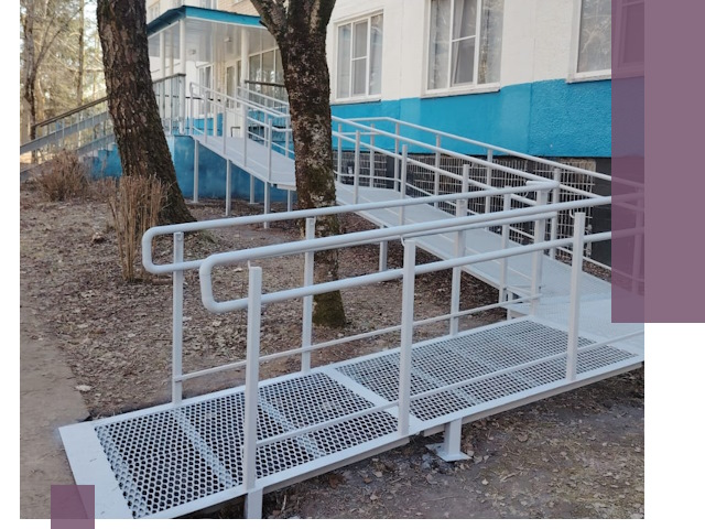 Пандусы под ключ в Спасске-Дальнем: изготовление, монтаж и демонтаж
