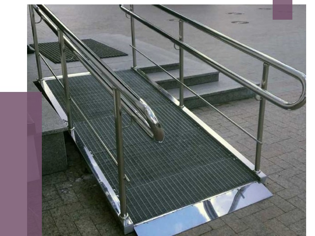 Монтаж пандусов для инвалидов в Спасске-Дальнем от 8712 руб. под ключ | ПРОЛЁТ-Спс