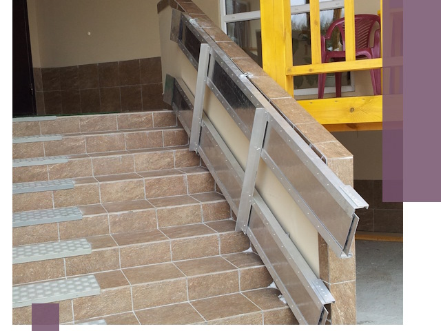 Откидные пандусы под ключ в Спасске-Дальнем — монтаж и демонтаж