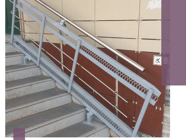 Изготовление откидных пандусов под ключ в Спасске-Дальнем