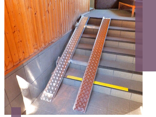 Складные пандусы под заказ и монтаж в Спасске-Дальнем