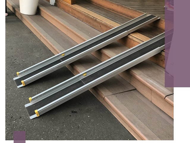 Телескопические пандусы под ключ в Спасске-Дальнем — изготовление и монтаж