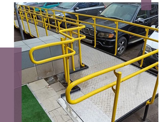 Стационарные пандусы в Спасске-Дальнем от 12416 руб. | ПРОЛЁТ-Спс