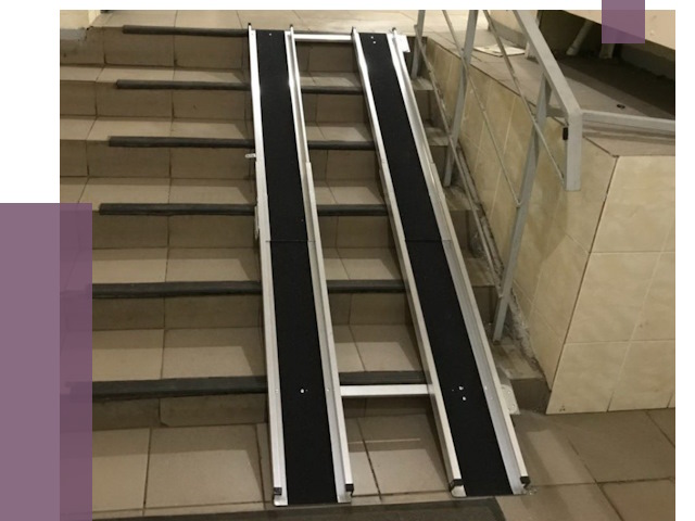 Установка пандуса в подъезд в Спасске-Дальнем от 8071 руб. под ключ | ПРОЛЁТ-Спс