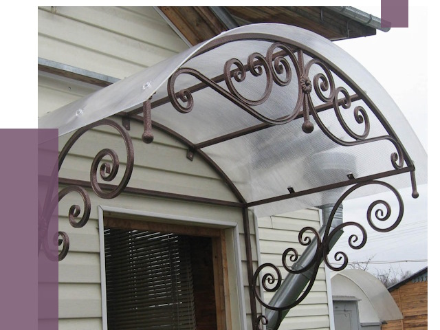 Изготовление козырьков в Спасске-Дальнем от 7450 руб. — заказать | ПРОЛЁТ-Спс