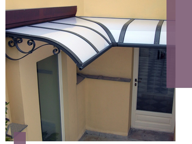 Монтаж козырьков любой сложности в Спасске-Дальнем под ключ