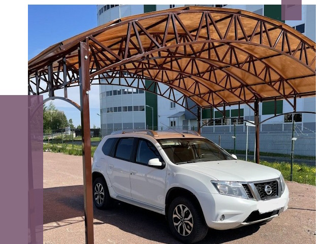 Недорогие навесы в Спасске-Дальнем от 43457 руб. | ПРОЛЁТ-Спс