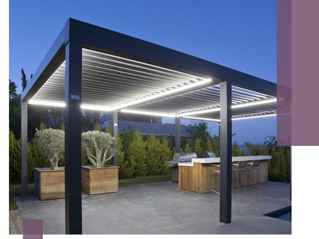 Навесы отдельно стоящие под ключ в Спасске-Дальнем из металла и поликарбоната