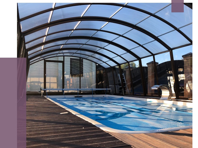 Навесы для бассейна в Спасске-Дальнем от 16969 руб. под ключ | ПРОЛЁТ-Спс