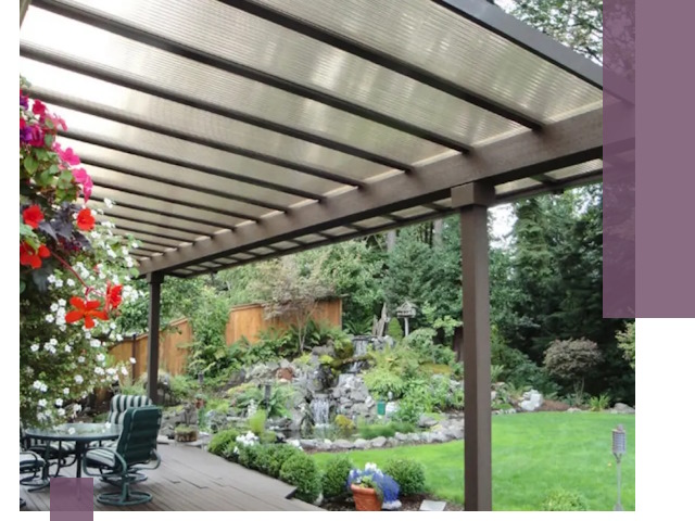 Навесы из поликарбоната под ключ в Спасске-Дальнем быстро и надёжно