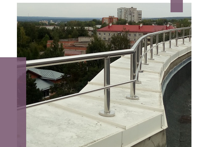 Парапеты и ограждения кровли в Спасске-Дальнем от 5018 руб.