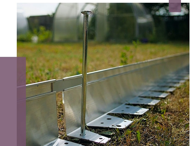 Металлические бордюры для газона в Спасске-Дальнем от 4346 руб. | ПРОЛЁТ-Спс