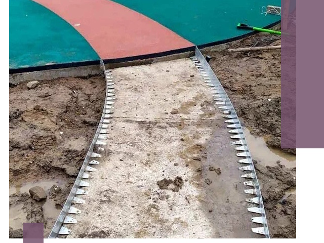 Металлические бордюры для дорожек в Спасске-Дальнем — монтаж и изготовление