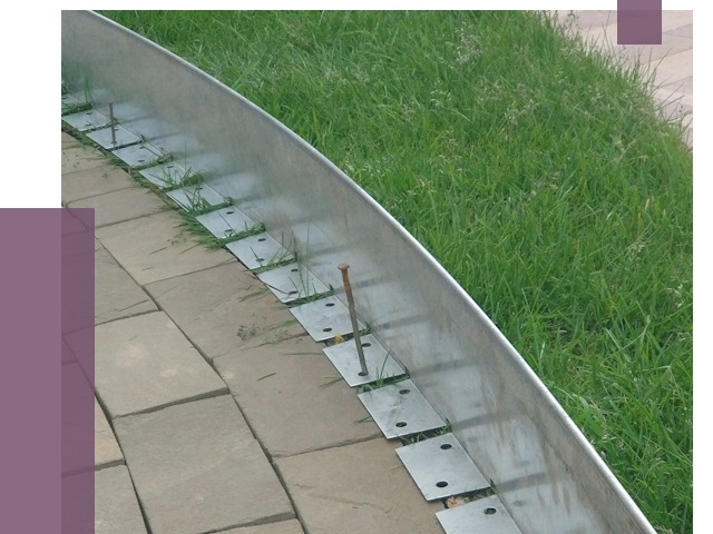 Металлические бордюры для тротуаров в Спасске-Дальнем от 8795 руб.