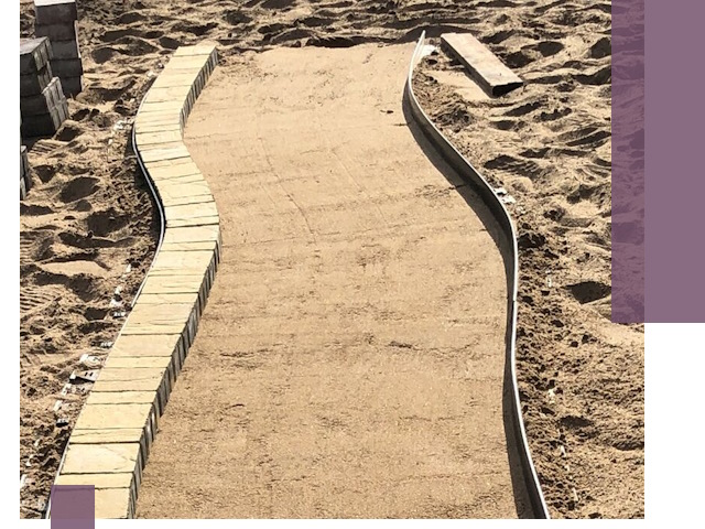 Металлические бордюры для тротуаров в Спасске-Дальнем — прочные и долговечные